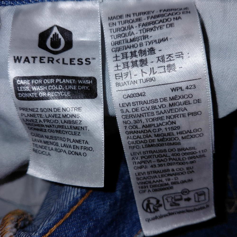Levi’s 501 Original Fit High Rise Straight Leg Jeans 26 Shout Out Stone - Picture 14 of 16